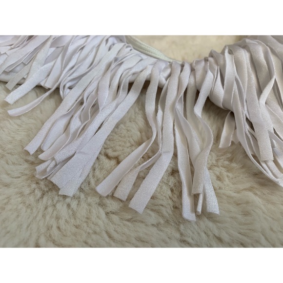White fringe bikini top - Picture 4 of 13